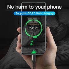 Cbtx Kuulaa Usb-C 60W Hızlı Şarj Veri Kablosu Mavi