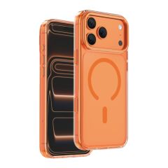 Keephone Apple iPhone 17 Pro Max Magicam Standlı Magsafe Kılıf Turuncu