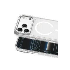 Keephone Apple iPhone 17 Pro Max Magicam Standlı Magsafe Kılıf Şeffaf