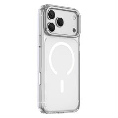 Keephone Apple iPhone 17 Pro Max Magicam Standlı Magsafe Kılıf Şeffaf