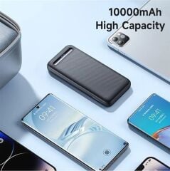 Mcdodo Mc-442 10000mah Powerbank Led Ekranlı 10.000 Mah Taşınabilir Şarj Cihazı Siyah