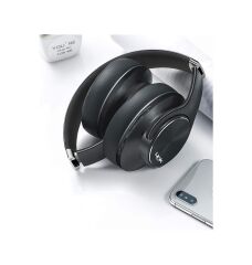 Linktech HP6 Plus Premium Bluetooth 5.3 Kulak Üstü Kulaklık Siyah