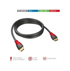 Trust Gxt 730 Ps4 ve Xbox One Uyumlu 4K 1.8M Hdmi Kablo