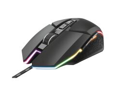 Trust 23645 GXT 950 Idon Kablolu RGB Optik Oyuncu Mouse Siyah