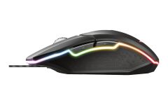 Trust 23645 GXT 950 Idon Kablolu RGB Optik Oyuncu Mouse Siyah