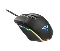 Trust 23645 GXT 950 Idon Kablolu RGB Optik Oyuncu Mouse Siyah