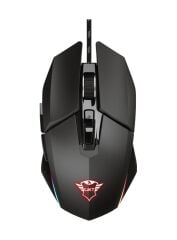 Trust 23645 GXT 950 Idon Kablolu RGB Optik Oyuncu Mouse Siyah