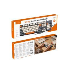 Hoco. GM61 Murphy 3 Renk Tasarımlı Kablolu Klavye