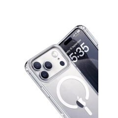 Yesido Apple iPhone 17 Pro Max PC03 Ace Şeffaf Magsafe Kapak
