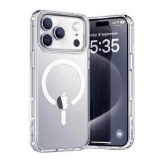 Yesido Apple iPhone 17 Pro Max PC03 Ace Şeffaf Magsafe Kapak