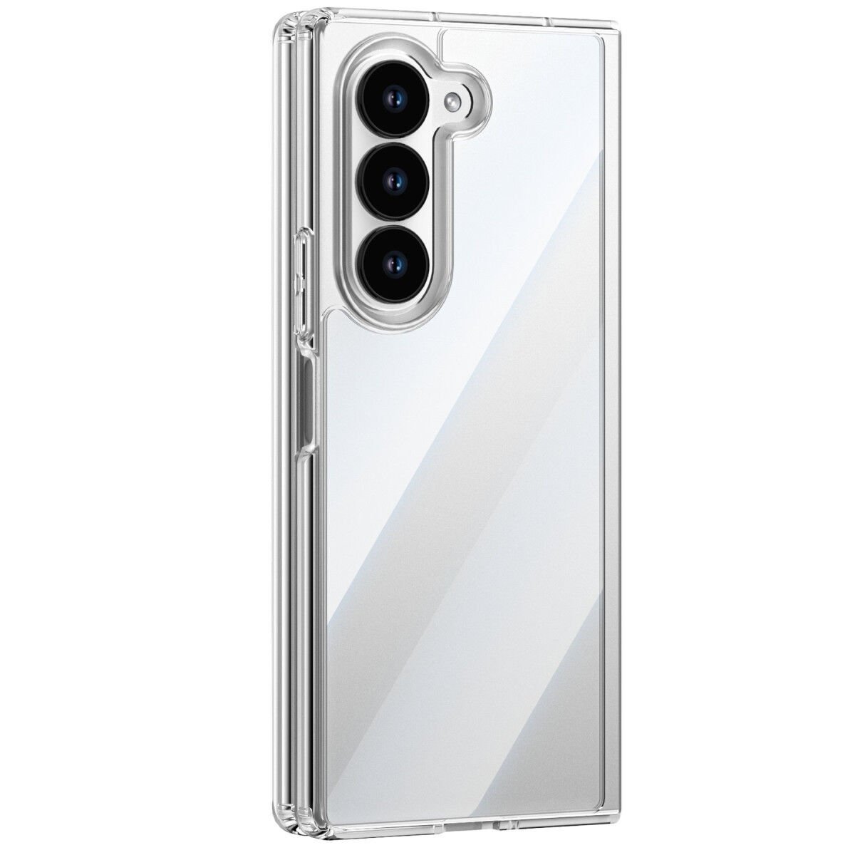 Yesido Samsung Galaxy Z Fold 6 PC03 Ace Şeffaf Magsafe Kılıf