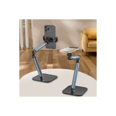 Earldom EH300 2in1 Ayarlanabilir Katlanabilir Masaüstü Manyetik Telefon Tutucu