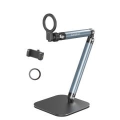 Earldom EH300 2in1 Ayarlanabilir Katlanabilir Masaüstü Manyetik Telefon Tutucu