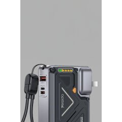 Yesido YP89 Akım Korumalı ve Stantlı 10.000 mAh 5in1 22.5W PD ve 15W Kablosuz Hızlı Şarj Destekli Magsafe Powerbank