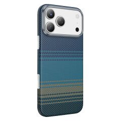 Keephone Apple iPhone 17 Pro Max Kevlar Seanova Magsafe Kılıf Mavi 