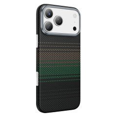 Keephone Apple iPhone 17 Pro Max Kevlar Seanova Magsafe Kılıf Yeşil