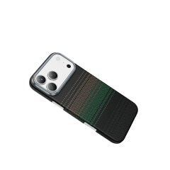 Keephone Apple iPhone 17 Pro Max Kevlar Seanova Magsafe Kılıf Yeşil