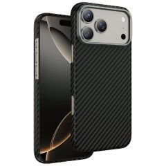 Keephone Apple iPhone 17 Pro Max Kevlar Diago Magsafe Kılıf