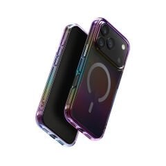 Uniq Apple iPhone 17 Pro Max Iridescia Magsafe Kılıf - Dark Rainbow