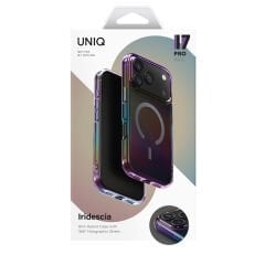 Uniq Apple iPhone 17 Pro Max Iridescia Magsafe Kılıf - Dark Rainbow