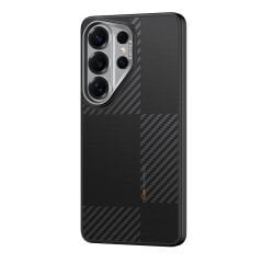 Galaxy S26 Ultra Kılıf M-safe Şarj Özellikli 600D Metal Kamera Çerçeveli Raptic Aramid Dual Serisi Kılıf