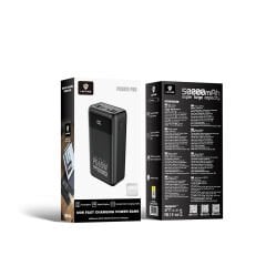 Lenyes PX591D Pro Hızlı Şarj Özellikli Dijital LED Göstergeli Taşınabilir Powerbank 65W 50000mAh