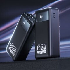 Lenyes PX591D Pro Hızlı Şarj Özellikli Dijital LED Göstergeli Taşınabilir Powerbank 65W 50000mAh