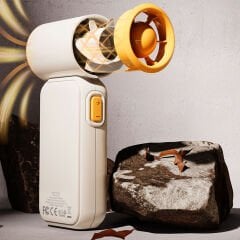 Lenyes LHF20 Dijital LED Göstergeli Yüksek Hızlı Portatif Soğutucu El Fanı