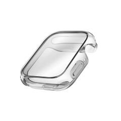 Uniq Apple Watch 45mm Garde Kasa Cam Ekran Koruyucu - Füme
