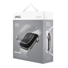 Uniq Apple Watch 46mm Garde Kasa Cam Ekran Koruyucu - Şeffaf