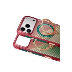 Torras Apple iPhone 17 Pro Max OStand Q3 Air World Cup Serisi Magsafe Kılıf - Glory Slash