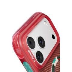 Torras Apple iPhone 17 Pro Max OStand Q3 Air World Cup Serisi Magsafe Kılıf - Glory Slash