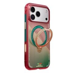 Torras Apple iPhone 17 Pro Max OStand Q3 Air World Cup Serisi Magsafe Kılıf - Glory Slash