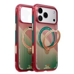 Torras Apple iPhone 17 Pro Max OStand Q3 Air World Cup Serisi Magsafe Kılıf - Glory Slash