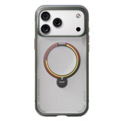 Torras Apple iPhone 17 Pro Max OStand Q3 Air World Cup Serisi Magsafe Kılıf - Iron