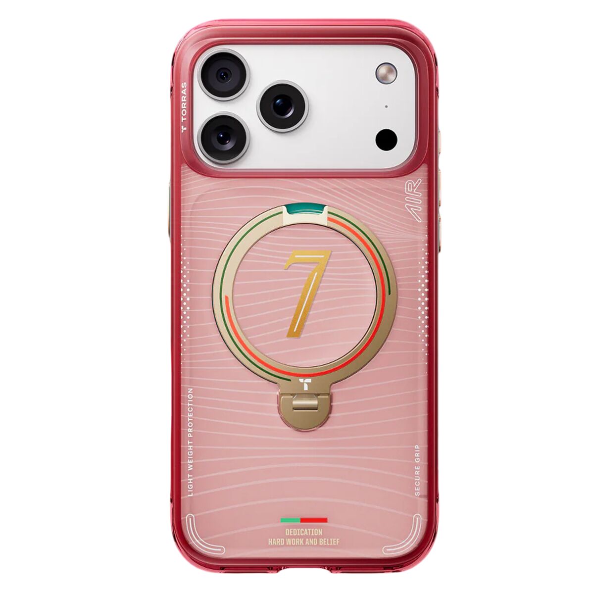 Torras Apple iPhone 17 Pro OStand Q3 Air World Cup Serisi Magsafe Kılıf - Wave of Passion