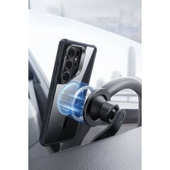 ESR Samsung Galaxy S26 Ultra Classic Hybrid Magsafe Standlı Kapak - Siyah