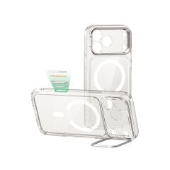 ESR Apple iPhone 17 Pro Max Classic Hybrid Magsafe Standlı Kapak - Şeffaf