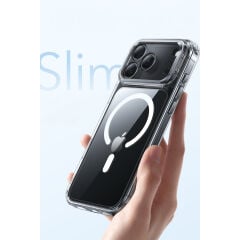 ESR Apple iPhone 17 Pro Max Classic Hybrid Magsafe Standlı Kapak - Şeffaf