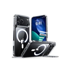 ESR Apple iPhone 17 Pro Max Classic Hybrid Magsafe Standlı Kapak - Şeffaf