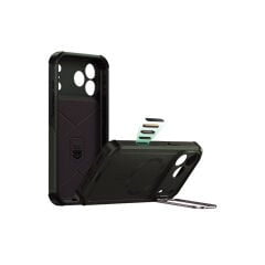ESR Apple iPhone 17 Pro Max Cyber Tough Magsafe Stantlı Kapak Yeşil