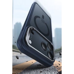 ESR Apple iPhone 17 Pro Max Classic Hybrid Magsafe Standlı Kapak - Mavi