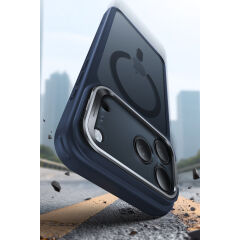 ESR Apple iPhone 17 Pro Max Classic Hybrid Magsafe Standlı Kapak - Mavi
