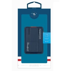 Santa Barbara Polo Racquet Club Beck Serisi Stant Özellikli Magsafe Kartlık Siyah