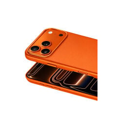 HDD Apple iPhone 17 Pro Max HBC-242 Dividing Magsafe Kapak - Turuncu