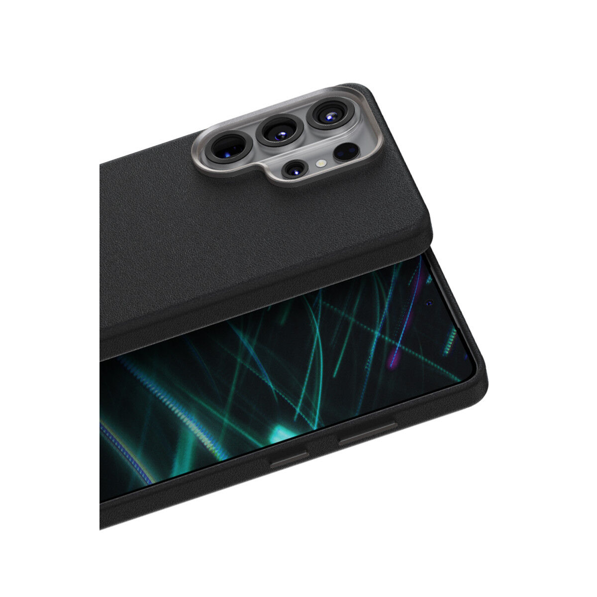 Uniq Samsung Galaxy S26 Ultra Lyden Magsafe Deri Kapak - Siyah