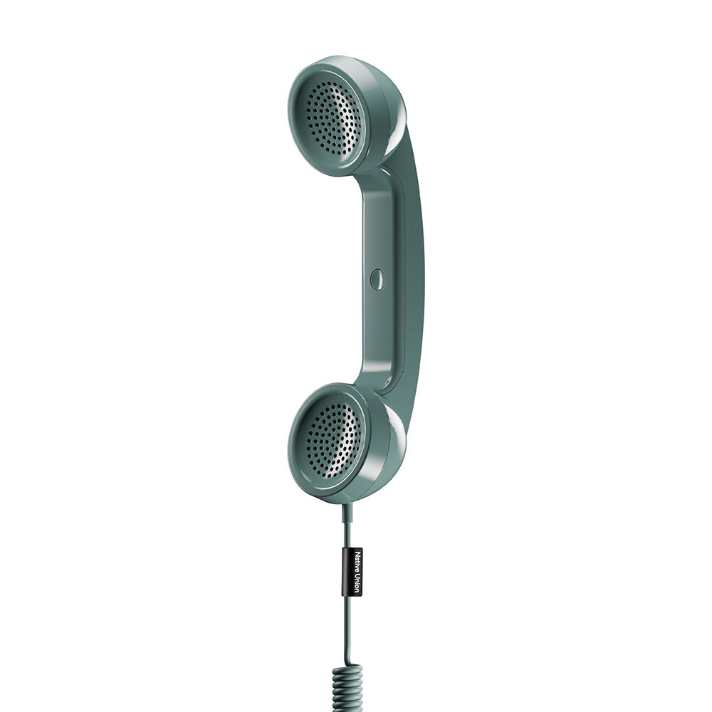 Native Union POP Phone Type-C Portlu Retro Telefon Ahizesi Yeşil