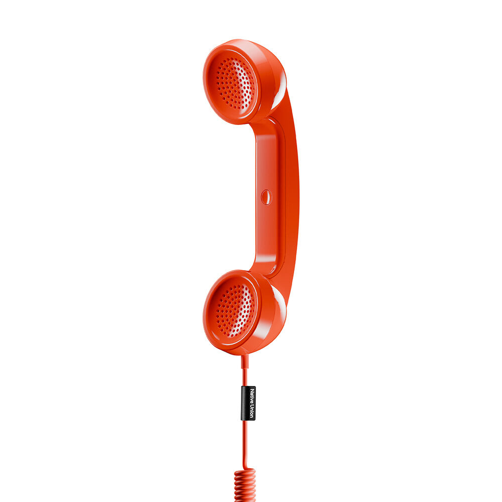 Native Union POP Phone Type-C Portlu Retro Telefon Ahizesi Turuncu