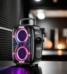 M427 Premium Çift Mikrofonlu 650W Ekstra Bas Bluetooth Hoparlör