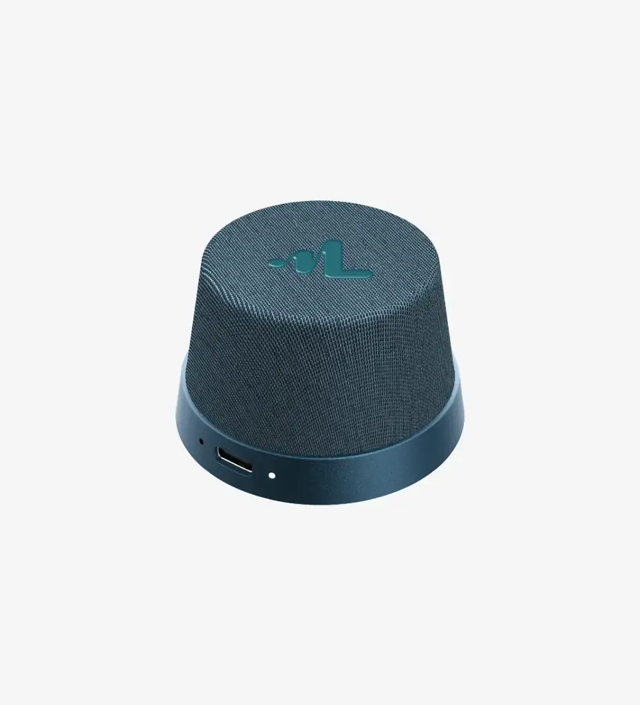BM8 TWS Manyetik Mini Bluetooth Hoparlör Mavi 